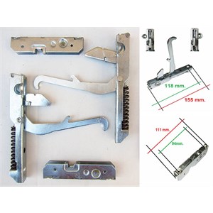 Kit cerniere forno a incasso per cucine e stufe KCF3295 LOFRA