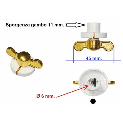 Manopole per cucine,forni e piani cottura M5335 SMEG