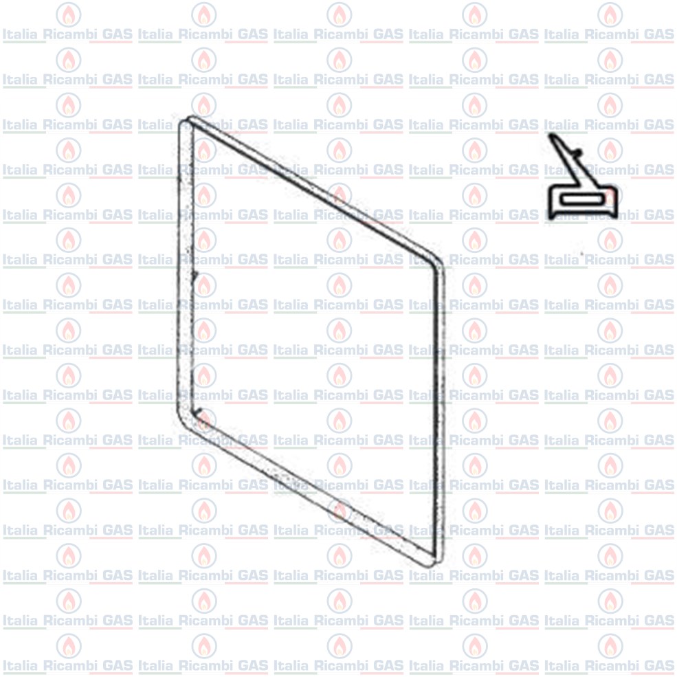Guarnizione forno universale per forni da 60 e 90